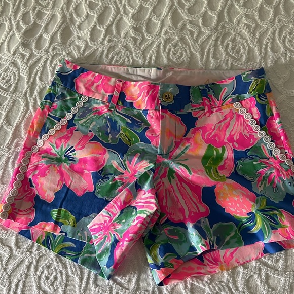 Lily Pulitzer Callahan 5” Shorts NWOT -Size 4 - Picture 3 of 8